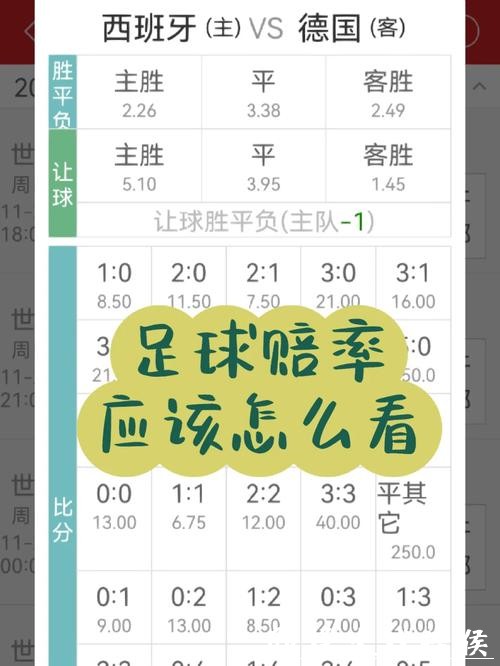 世界杯下注赔率详解:如何解读 世界杯下注赔率详解:如何解读